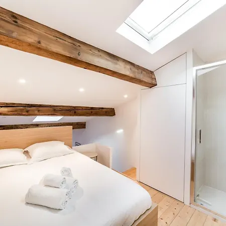 Loft Mezzanine Vue Incroyable Saone Apartment Lyon Exterior photo
